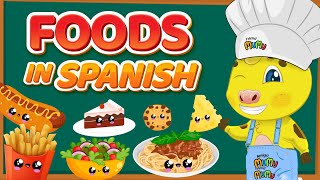 FOODS IN SPANISH | LEARN SPANISH WITH FRIEND MUMU
