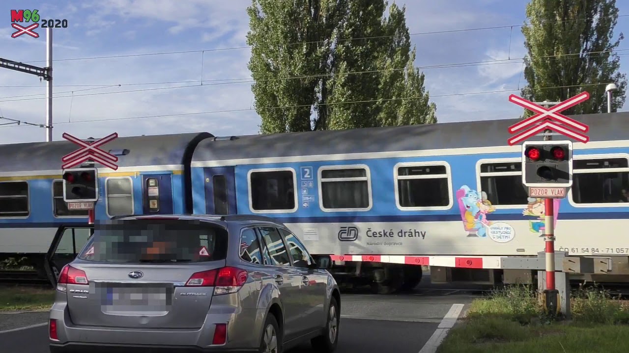 Železniční přejezd Velký Bor [P1178] - 29.9.2019 / Czech railroad crossing