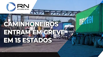 Como tá a greve dos caminhoneiros na Bahia?
