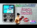 Anbernic rg353 v unboxing  testing games  first impression my best budget device in 2024