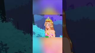 👁️ ¡El aterrador secreto de la princesa del tercer ojo!#shorts