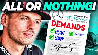 EXPOSED! Verstappen's List of DEMANDS for Mercedes!