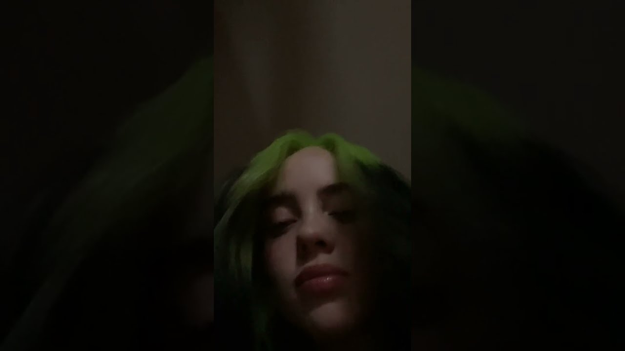 Billie Eiilish Spits Out A Chewing Gum