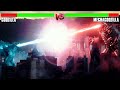 Godzilla Vs Kong But Health Bar Is Enabled Godzilla Vs MechaGodzilla Fight Scene