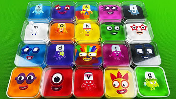 Looking for Numberblocks & Alphablocks With Clay Coloring! ASMR Satisfying