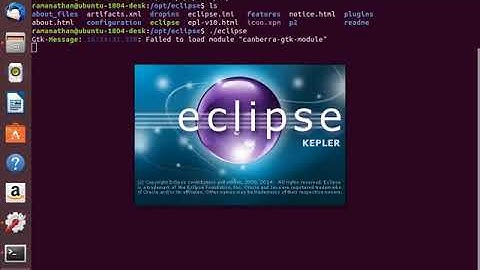 Eclipse Kepler Installation in Ubuntu 18.04 LTS | Eclipse in Ubuntu