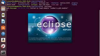 Eclipse Kepler Installation in Ubuntu 18.04 LTS | Eclipse in Ubuntu Information