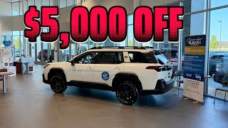 I walked inside a Subaru dealership, immediately regretted it