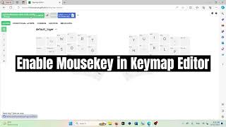 Remap mouse keys in ZMK using nickcoutsos keymap editor