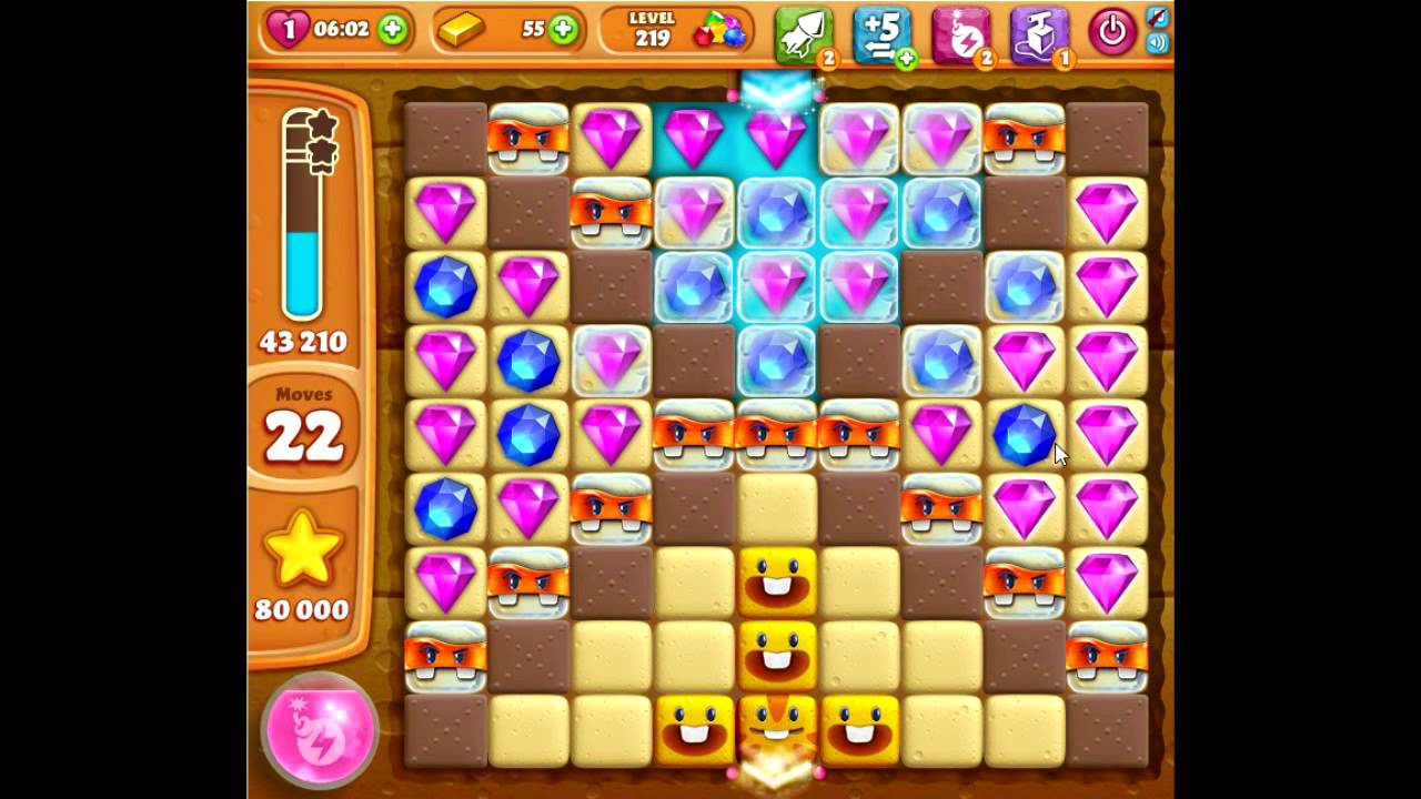 Diamond Digger Saga level 219 😈
