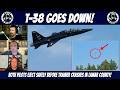 T-38C Goes Down in Alabama — Pilots Punch Out!