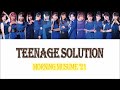 Morning Musume. &#39;21 (モーニング娘。’21) - Teenage Solution Color Coded Lyrics JPN/ROM/KOR