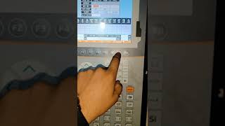 Devanshi Plc Counter Clear Setting Page In Injection Molding Machine