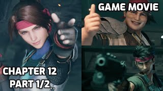 Final Fantasy 7 Remake Chapter 12 Part 1/2 Game Movie Cutscenes