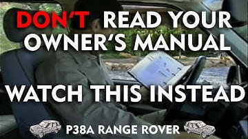 Learning the P38A Range Rover - LEARN it ALL! (Part 1 of 3)  #rangerover #howto
