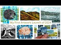 My first artwork launch of 2024