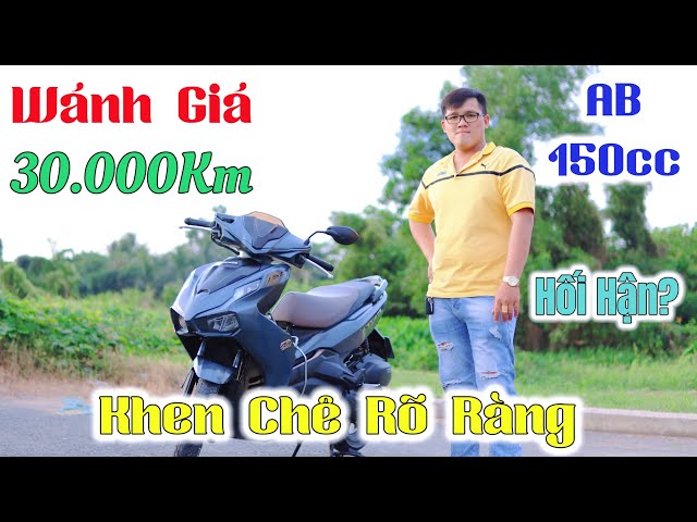 Có Hối Hận Khi Chọn AB 150 ? Người Dùng Đánh Giá AB 150 Sau 30000km Khen Chê Rõ Ràng | Ngố Nguyễn class=