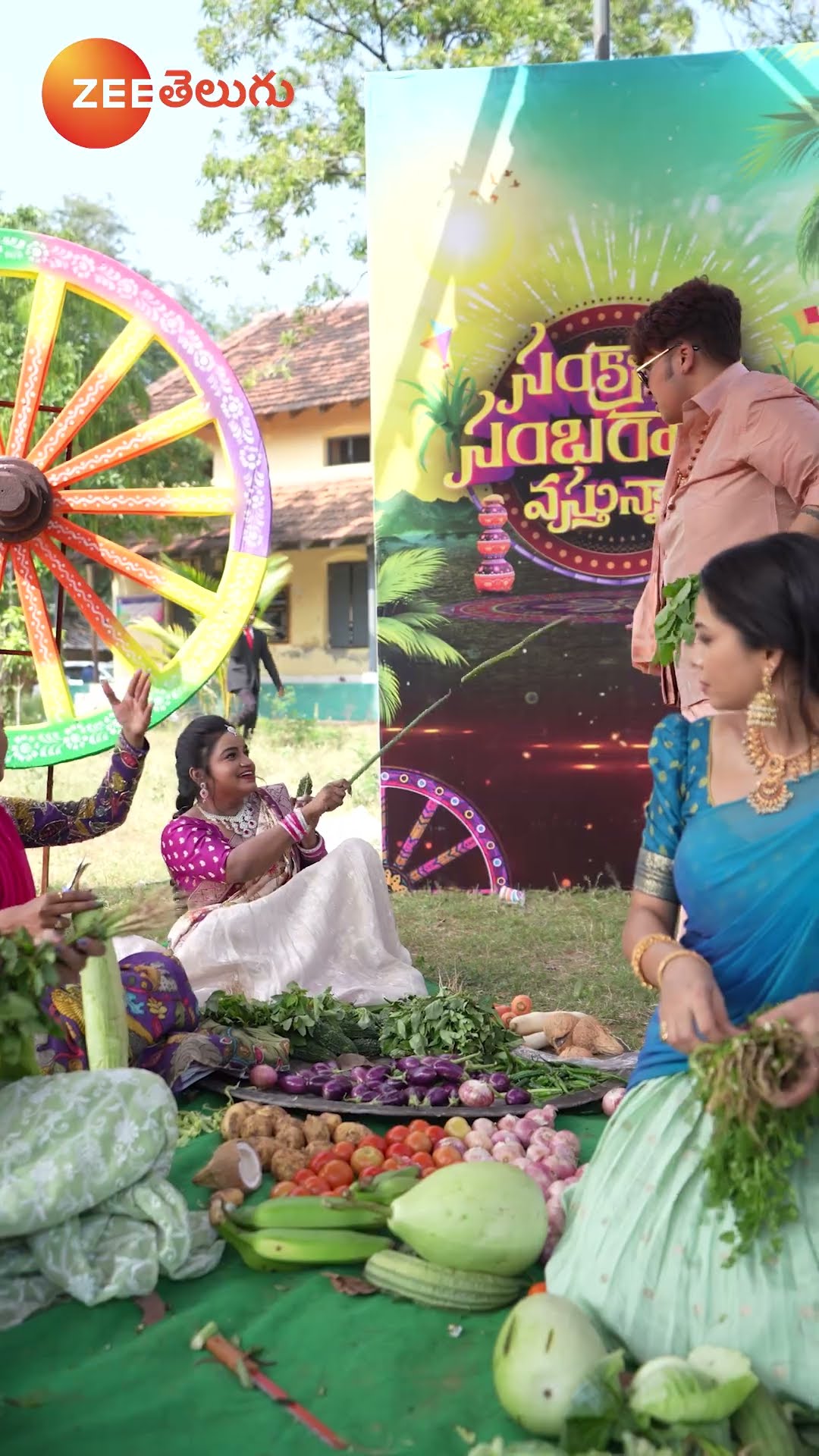 BTS of Sankranthi Sambaralaki Vastunam Kakinada | Today  @6PM | Zee Telugu