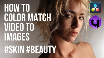 How to Color Match Video to Images Tutorial