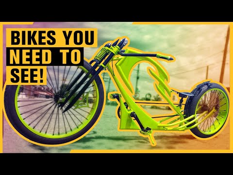 Video: Nestandartinio dviračio magija