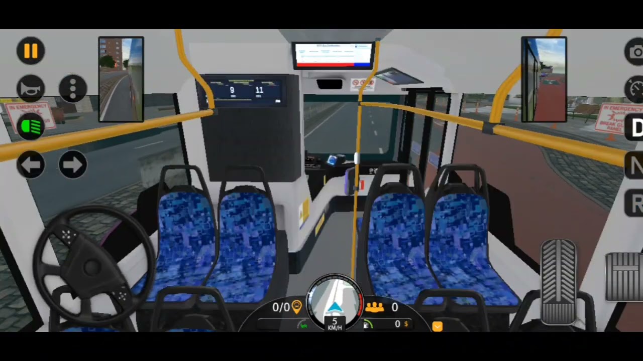 Indian bus simulator EVO driveing 