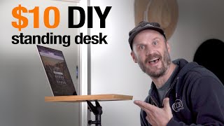 DIY Standing Desk for $10 by Rink 13,517 views 1 year ago 4 minutes, 24 seconds