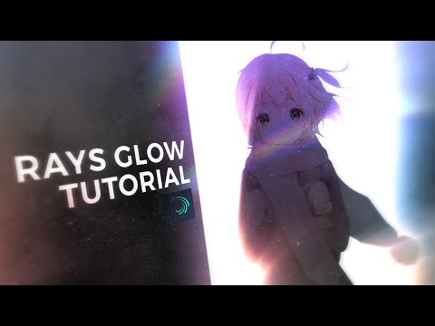 Rays Glow Tutorial Like After Effect! Alight Motion