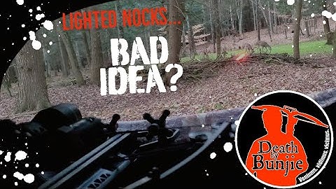 Can deer see lighted nocks?