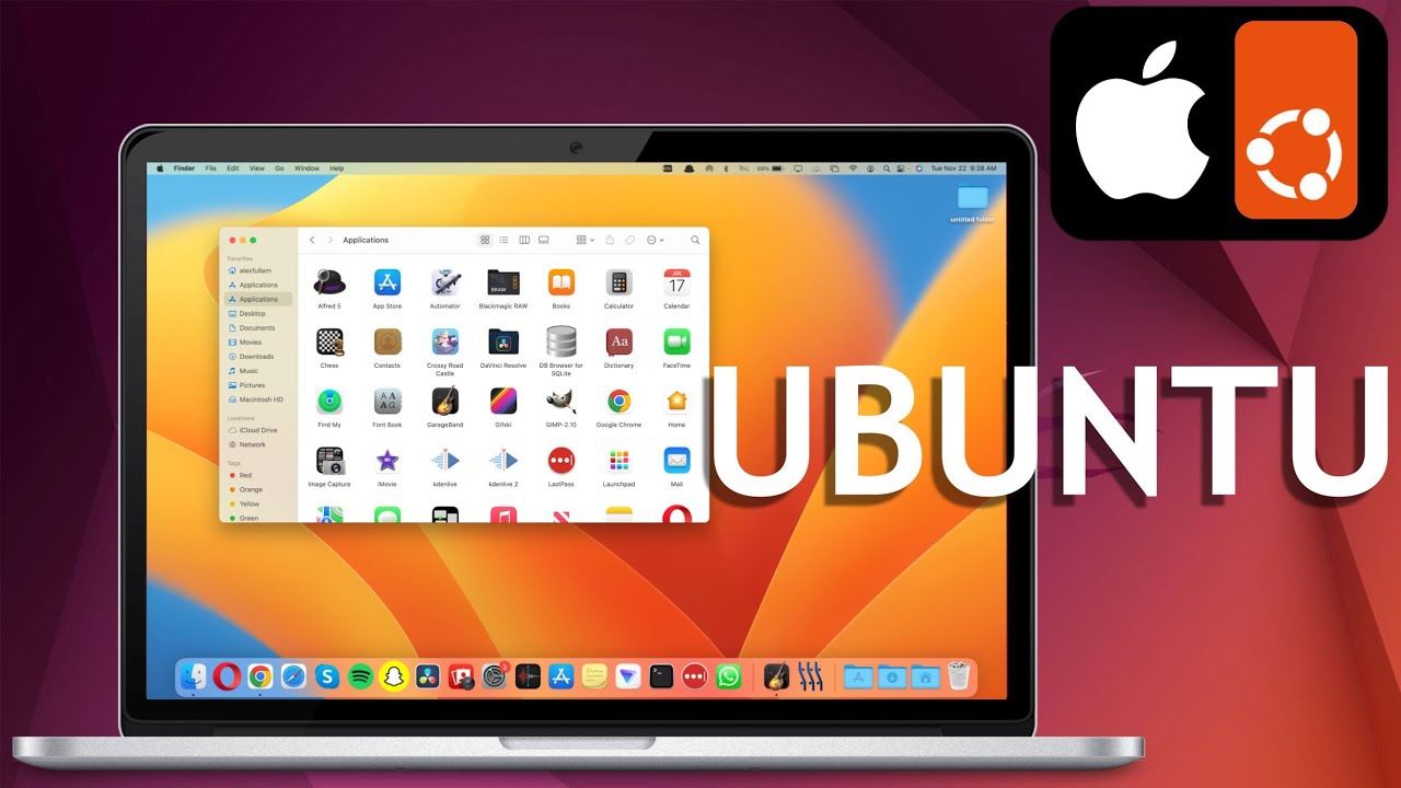 How to Make Ubuntu Look Like Mac OS | 22.04 GNOME 43 / 42 - YouTube
