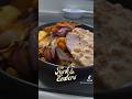 Roasted Root Veggies with Herb Crusted Pork Loin