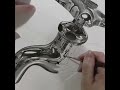 Master Artist Kohei Ohmori Japan knows how to make a faucet like this with a pencil And you 🙃