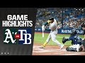 As vs rays game highlights 52824  mlb highlights