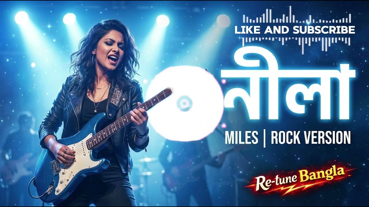 Neela - নীলা | Miles | Female Rock Cover | Re-tune Bangla