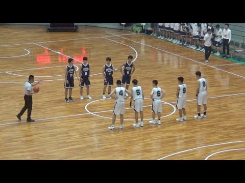 【2019 全中バスケ 男子 準決勝】実践学園(東京) vs 京都精華学園 中学 バスケ