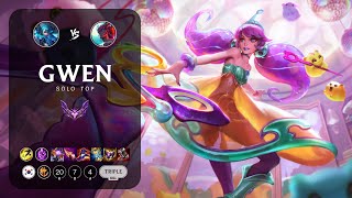 Gwen Top vs Yone  KR Master Patch 13.20