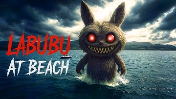Labubu at the Beach | Horror Short Film (Presented by Pixverse) | Labubu Doll Horror Story