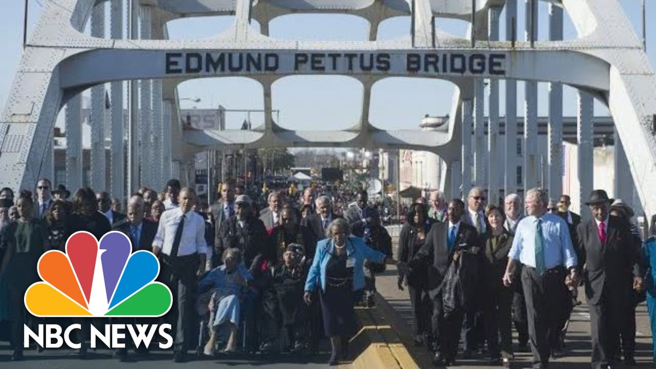 John Lewis to make final journey across Edmund Pettus Bridge in ...