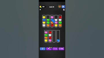 Block Sort Puzzle Level 64 Walkthrough Solution iOS/Android