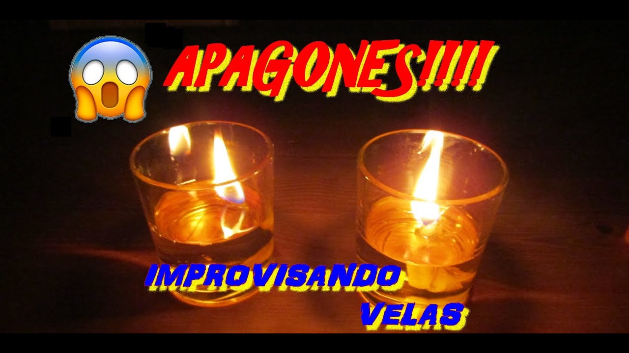 Así se pueden hacer velas caseras para tener luz durante un apagón