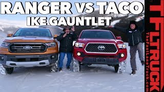 Best Midsize Towing Truck? Ford Ranger vs Toyota Tacoma vs World's Toughest Towing Test