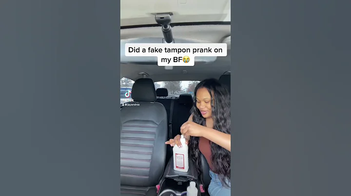 Fake Pad Prank On My Boyfriend #shorts