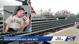 Suspected Murder Cited In Death Of Florida Teen Found On Cruise Ship