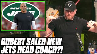 Pat Mcafee Reacts To Robert Saleh Becoming Jets Hc, Future Of The Jets