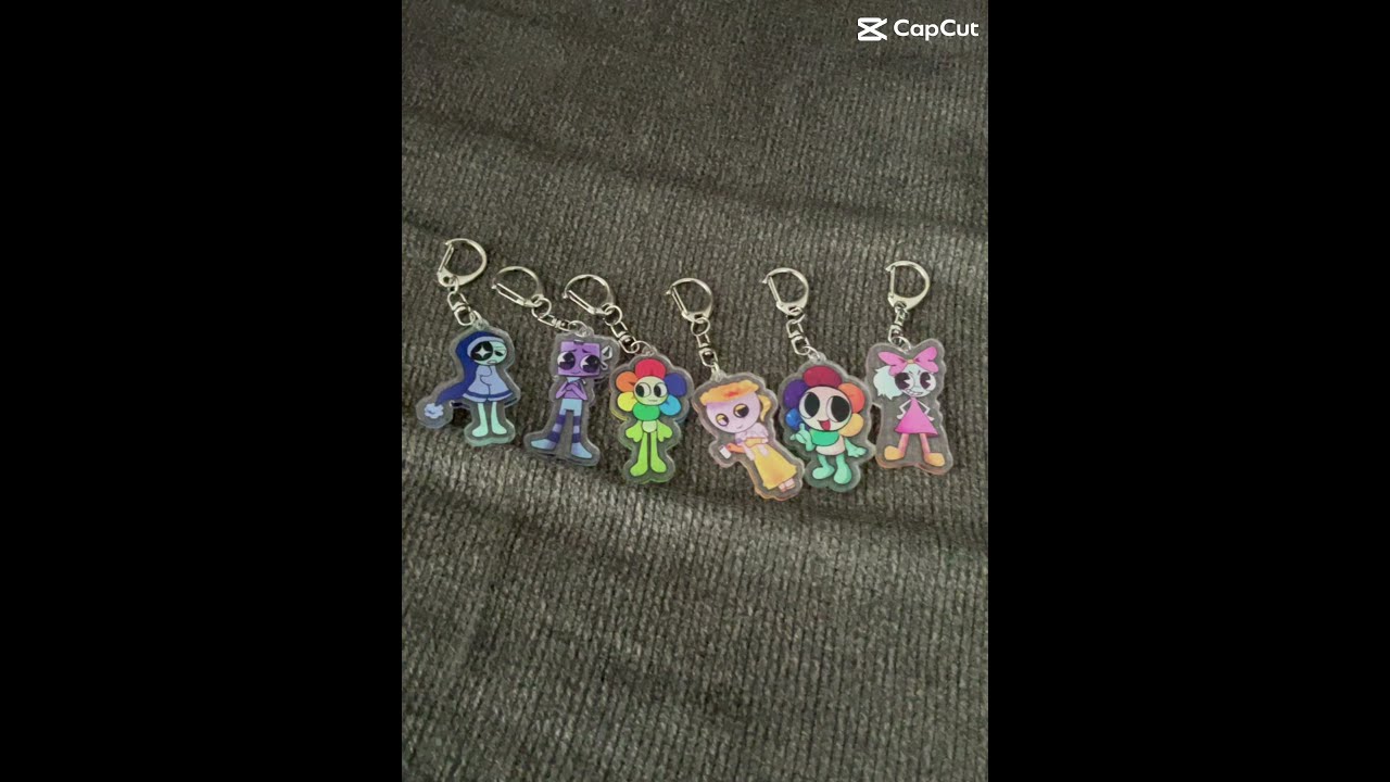 I Got Them In My Mail 3 Dandysworld Keychains
