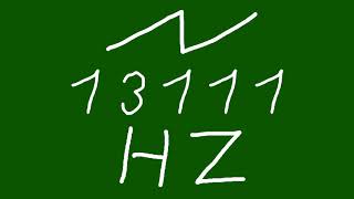 13111 hz saw