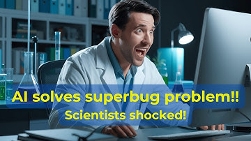 AI solves superbug problem in 48 hours shocking scientists!!
