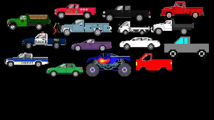 The kids PICTURE SHOW HD PICKUP TRUCKS 3 LIKE CHRISTMAS VEHICLES WINTER VEHICLES 2 AND MORE FIXED