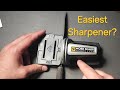 Rolling knife sharpener  no stress high speed  anyone can use this