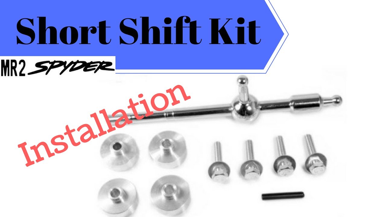MR2 Spyder Short Shifter Install