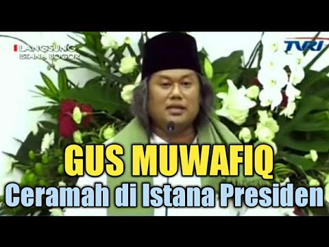 Gus Muwafiq Ceramah di Istana Presiden